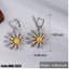 Brand New Women's Jewellery Sunflower Earrings Ear Stud Diamond *Clearance* Carousel 7
