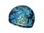 Waterproof Leaf Print Swimming Cap For Adults With Ear Protection Non Slip Carousel 1