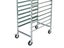 1.8m Mobile Bakers Rack - 16" Tray x16 - Commercial Bakery Racks Carousel 2