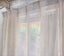Box Pleat Sheer Curtain 1m wide x 2.1m drop Carousel 3