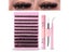 DIY Eyelash Extension Kit 200pcs Individual Lashes Cluster 40D60D 8-16mm Mix Carousel 2