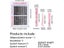 560pcs Diy Lash Extension Kit Cluster Individual Lashes With Bond Seal Glue Carousel 7