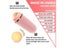 Facial Oil Absorber Porous Volcanic Stone Oil-absorbing Ball Facial Carousel 3