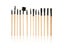 Professional Makeup Tool Brush Set With 12 Pc Beauty Sponges Powder Puffs Carousel 5