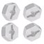 hexagonal wheel seat for wltoys metal coupler hexagonal wheel seat hexagonal Carousel 3