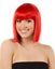 Fashion Deluxe Red Bob Wig Carousel 1