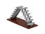 Marumine 10PC Staircase MOC Bricks 7x4x6 House Stairs Straight Open 30134 Steps Carousel 4