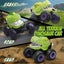 RC Stunt 360 Degree Rotating Car Dino Monster Truck with Spray Carousel 6