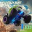 RC Stunt 360 Degree Rotating Car Dino Monster Truck with Spray Carousel 8