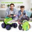 RC Stunt 360 Degree Rotating Car Dino Monster Truck with Spray Carousel 14