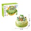 Frog Game Rotating Ejection Toy, Catching 10 Mini Frogs Bounce to Develop Carousel 9