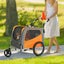 Pet Bicycle Trailer & Stroller Dog Cat Bike Carrier 30 kg Water Resistant Carousel 8