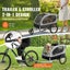 Pet Bicycle Trailer & Stroller Dog Cat Bike Carrier 40 kg 40kg Water Resistant Carousel 2