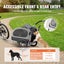 Pet Bicycle Trailer & Stroller Dog Cat Bike Carrier 40 kg 40kg Water Resistant Carousel 5