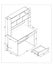 Desk 120cm Carousel 7