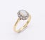 18ct Yellow Gold Opal and Diamond Cluster Ring ~ October Birthstone! Carousel 4