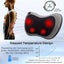 NNETM Electric Shiatsu Massage Pillow with Heat - Deep Tissue Kneading(Grey) Carousel 5