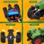 Remote Control Tractor Toys RC Tractor Toy with Farmer,Light,1:24 Scale,Recharge Carousel 6