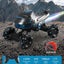 Remote Control Monster Truck Car 4WD Offroad Rock Crawler with Fog Mist LED Ligh Carousel 4