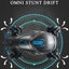Remote Control Monster Truck Car 4WD Offroad Rock Crawler with Fog Mist LED Ligh Carousel 6