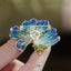 Megan Ruffled Blossom Resin Brooch - Flower, Flower, Peony, Carnation, Enamel... Carousel 9