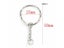 Key Ring Combination Set Metal Keychain Split Ring Key Ring Anti-rust Key Carousel 4