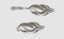 A QUALITY RHODIUM PLATED CLASP Carousel 1