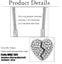 Brand New Women's Silver Necklace pendant Magnetic Heart Clavicle *Sale NOW* Carousel 6