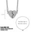 Brand New Women's Silver Necklace pendant Magnetic Heart Clavicle *Sale NOW* Carousel 7