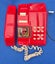RED PERT Phone 1980s Carousel 1