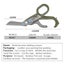 Outdoor Survival Tools Multifunctional Folding Army Knives Folding scissors Carousel 4