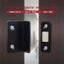 Strong Magnetic Cabinet Catches Punch Free Door Stopper Magnetic L-shaped Carousel 4