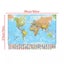 100x70cm The Globe World Map To Mark Travel Wall Art Posters Prints For Living Carousel 5