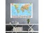 100x70cm The Globe World Map To Mark Travel Wall Art Posters Prints For Living Carousel 7
