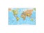 English Hanging Picture Wall Art Globe Poster Non Woven Canvas Painting 150 Carousel 1