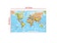 English Hanging Picture Wall Art Globe Poster Non Woven Canvas Painting 150 Carousel 3