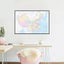 The China Map With Neighboring Countries Canvas Horizontal Version In English Carousel 3