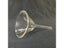 Glass Funnel 60mm Diameter Triangle Funnel Cone Funnel Chemical Experiment Carousel 7