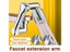 Universal 1080 °Swivel Robotic Arm Swivel Extension Faucet Aerator Kitchen Carousel 2