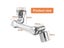 Universal 1080 °Swivel Robotic Arm Swivel Extension Faucet Aerator Kitchen Carousel 7