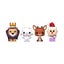 Star Wars Holiday Tree Box Pocket Pop! 4-Pack Carousel 1