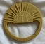 Sunrise silicone teether, turmeric, Little Sandy Co - NZ brand Carousel 2