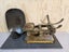 Antique Balance Scales w Weights & Bowl. Patination to Die For. Carousel 6