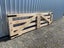 Wooden Farm entry gates 3800mm x 1020high Carousel 3