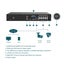 TP-Link Surveillance Kit - 8ch NVR + 2TB HDD + 4x Dome Cameras Carousel 6