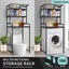 Over Toilet Shelf Rack 3 Tier Bathroom Storage Organiser Carousel 1