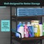 Over Toilet Shelf Rack 3 Tier Bathroom Storage Organiser Carousel 8