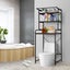 Over Toilet Shelf Rack 3 Tier Bathroom Storage Organiser Carousel 9