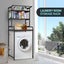 Over Toilet Shelf Rack 3 Tier Bathroom Storage Organiser Carousel 10