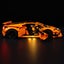 Lego Lamborghini Huracan Tecnica Orange 42196 Light Kit Carousel 7